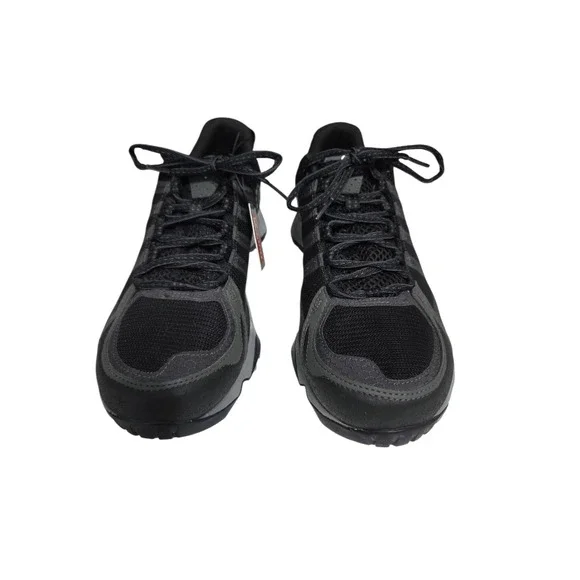 Columbia Black & Gray OutDry Waterproof Trail Running Shoes Mens 11.5